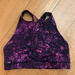 High neck lululemon bra